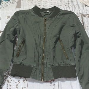 Cropped fall color jacket